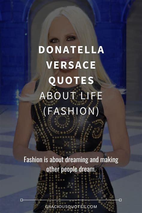 donatella versace frases|donatella versace personal life.